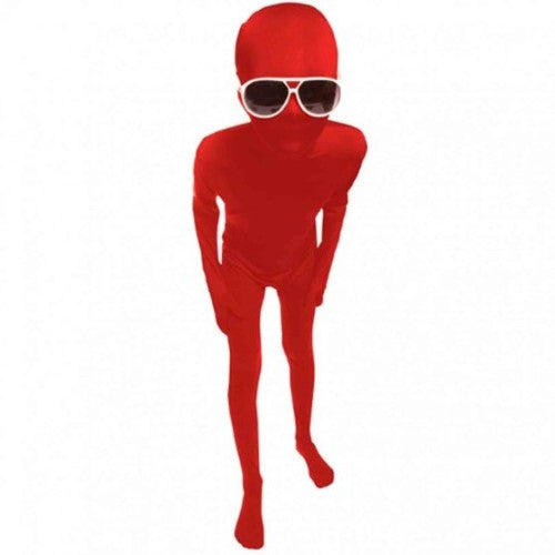 Costume Red Morphsuit Child's 4-6 Years
