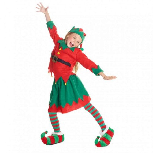 Costume Christmas Elf Child's 10-12 Years