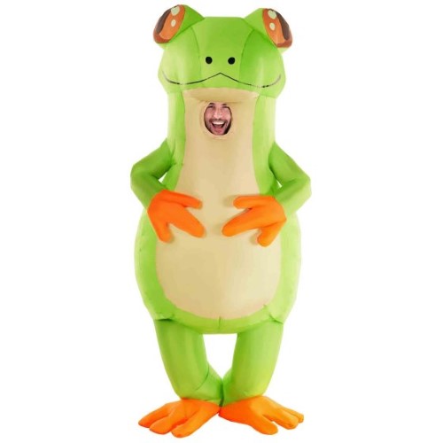 Costume Inflatable Frog Adult Standard Size