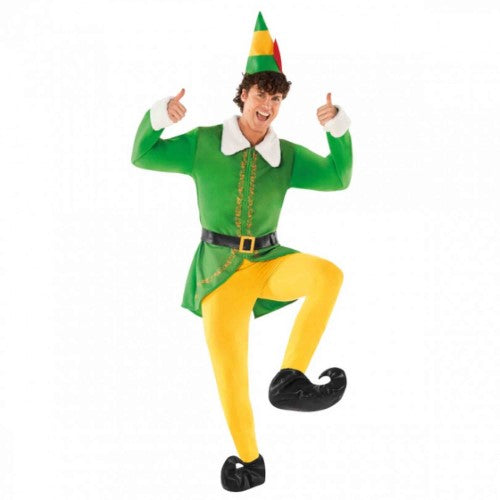 Costume Christmas Elf Suit Men's Size XX-Large