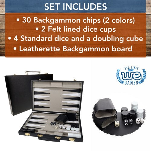 Backgammon Set (Black)