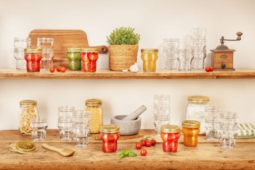 Bormioli Rocco Jar 380ml with Lid - Set of 12