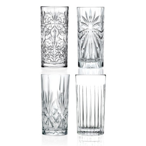 RCR Mixology Mixed Hiball Set 4