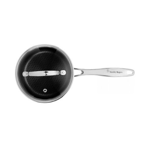 Stanley Rogers SR-Matrix Non-stick Saucepan with Glass Lid 16cm / 1.7L