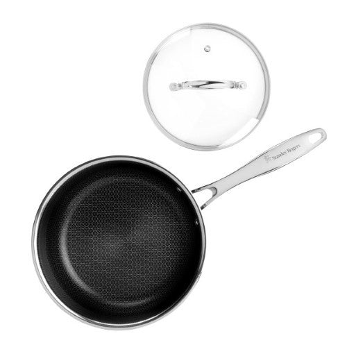 Stanley Rogers SR-Matrix Non-stick Saucepan with Glass Lid 20cm / 3.0L