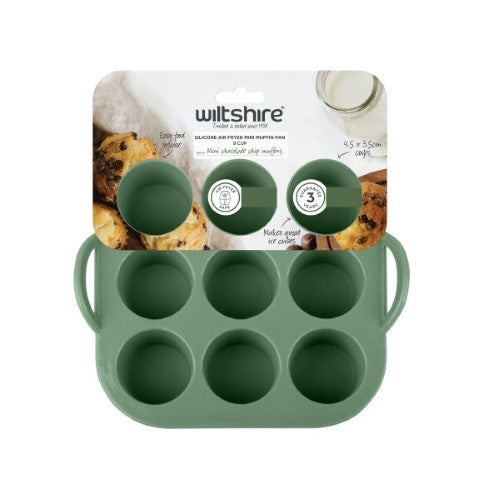 Wiltshire Silicone Air Fryer Mini Muffin Pan 9 Cup