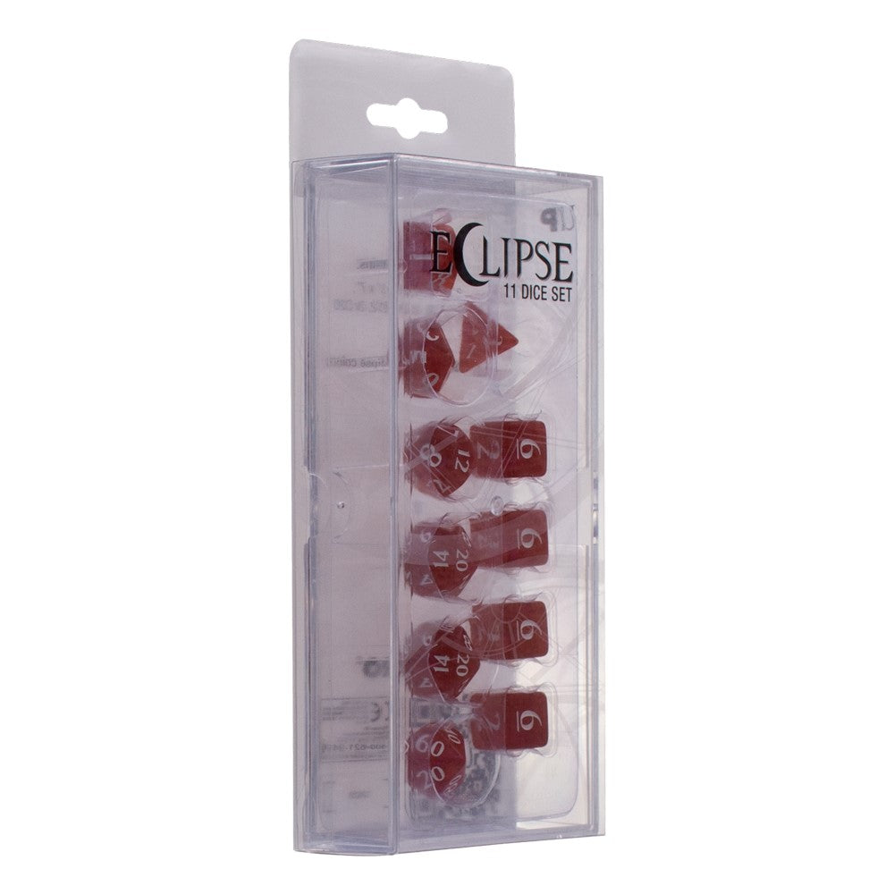 Ultra Pro: UP15564 Eclipse 11 Dice Set: Apple Red