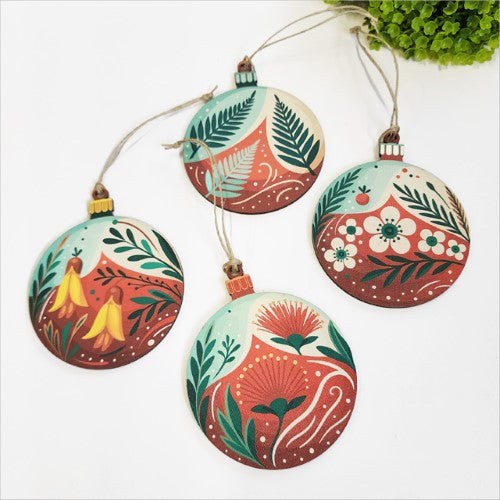Pop Out Ornament - Xmas Baubles Set (21 x 29.5 x 0.3cm)