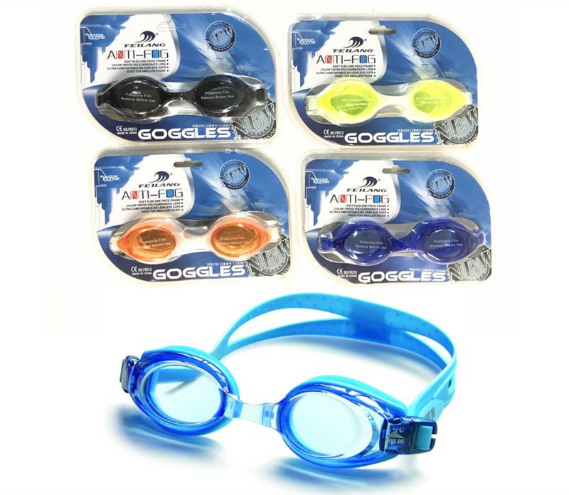 Swimming Goggles - Anti Fog (Set of 6 Assorted)