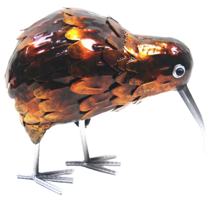 Metal - Kiwi Feeding - Small (20cm)