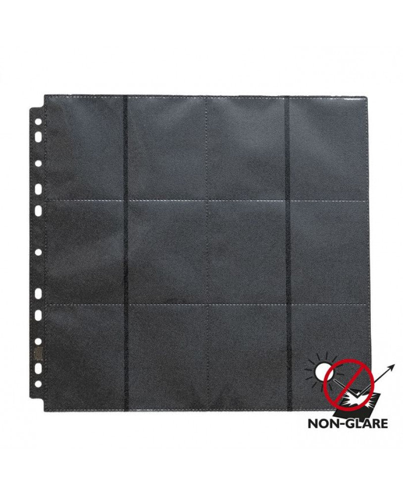 Dragon Shield: Binder Pages - 24-Pocket Display - Black
