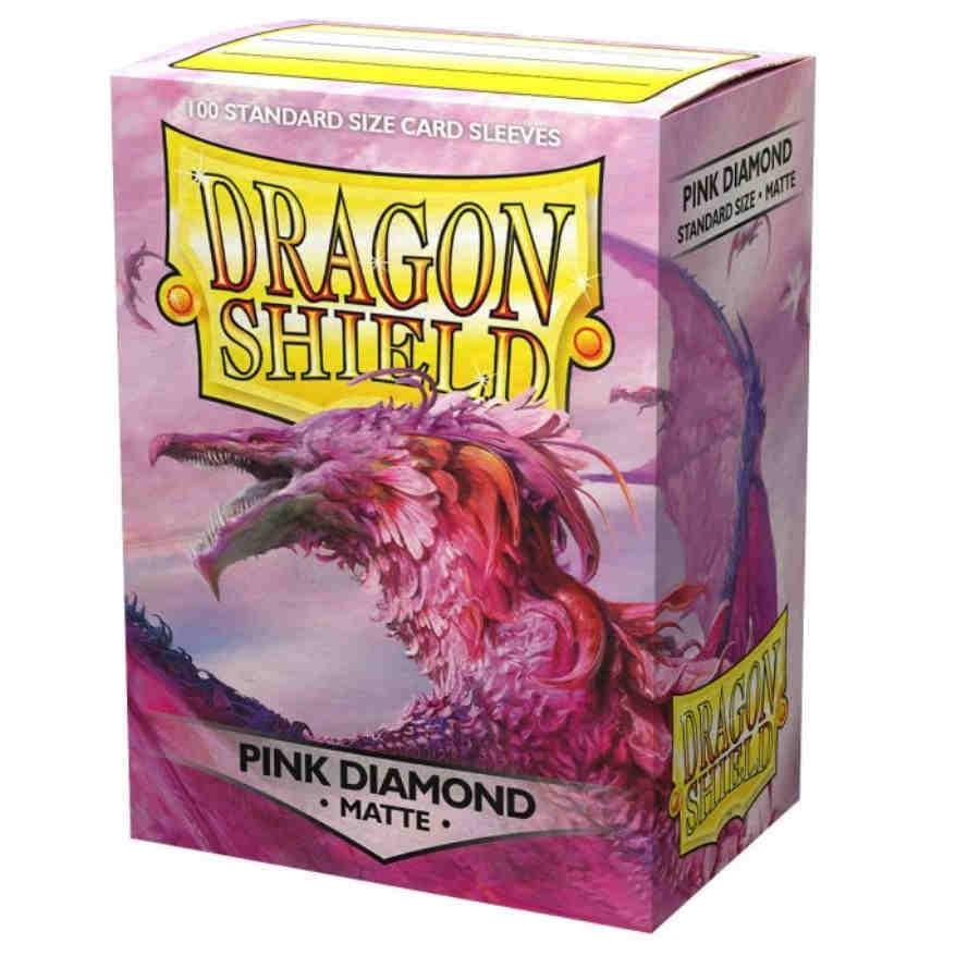 Dragon Shield: Sleeves - Matte - Pink Diamond