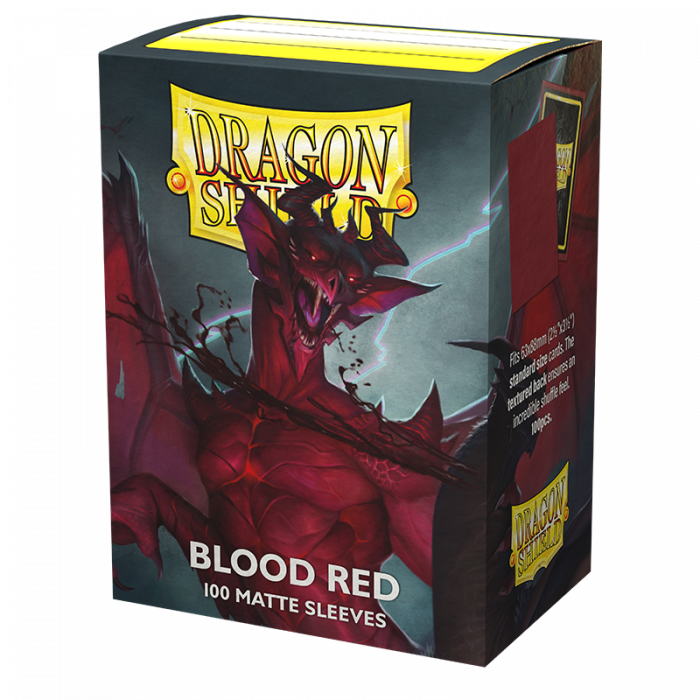 Dragon Shield: Sleeves - Matte - Blood Red