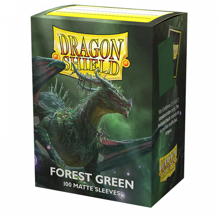 Dragon Shield: Sleeves - Matte - Forest Green