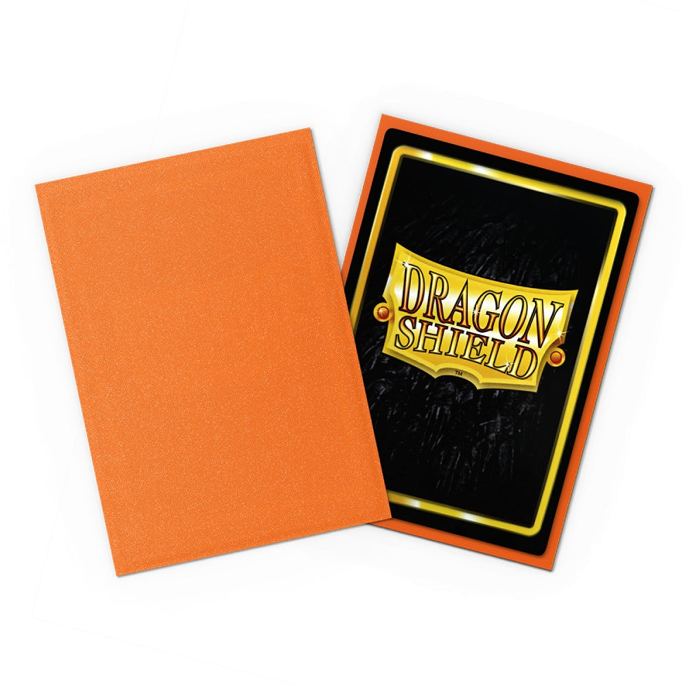 Dragon Shield: Japanese Size Sleeves - Matte - Amber