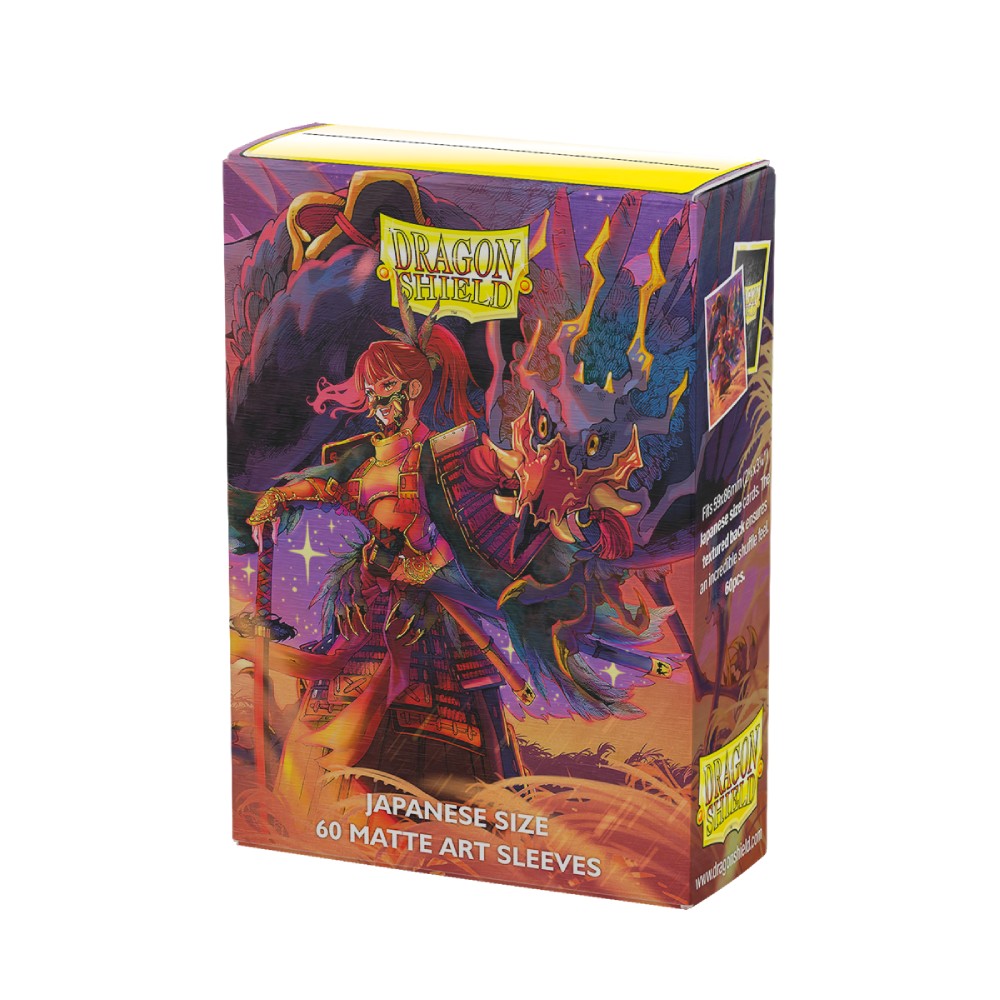 Dragon Shield: Japanese Size Sleeves - Matte Art - The Fallen