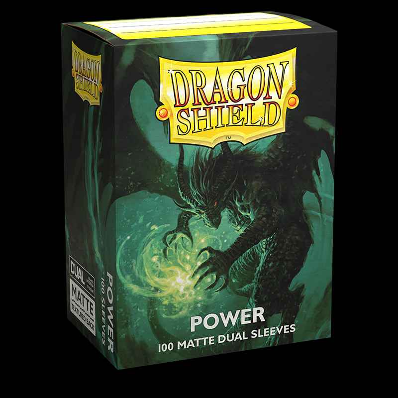 Dragon Shield: Sleeves - Matte Dual - Power