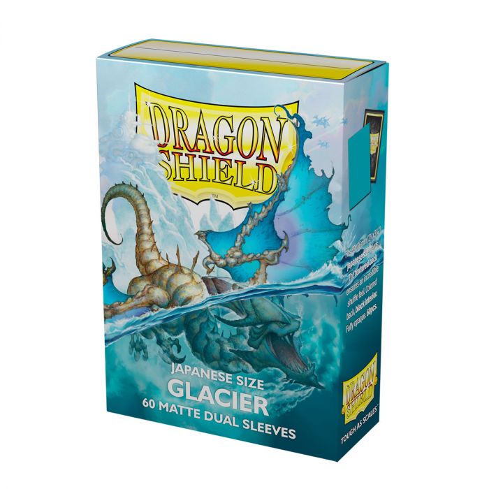 Dragon Shield: Japanese Size Sleeves - Matte Dual - Glacier (Miniom)