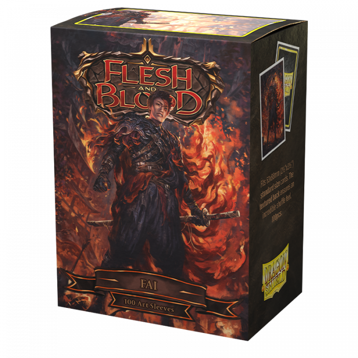 Dragon Shield: Sleeves - Matte Art - Flesh and Blood: Uprising Fai