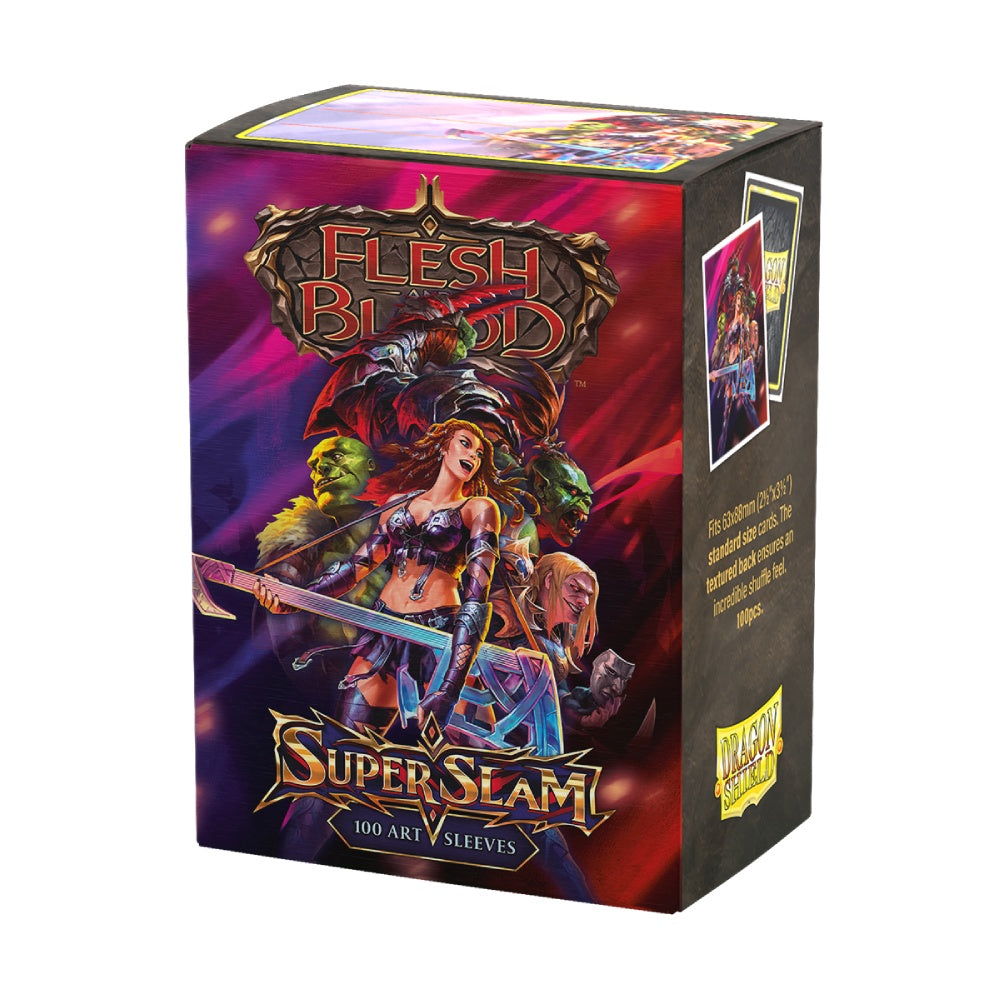 Dragon Shield: Sleeves - Matte Art - Flesh and Blood: Super Slam