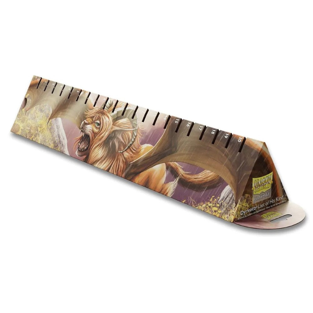 Dragon Shield: Playmat - Case & Coin - Tangerine (Dyrkottr, Last of His Kind)