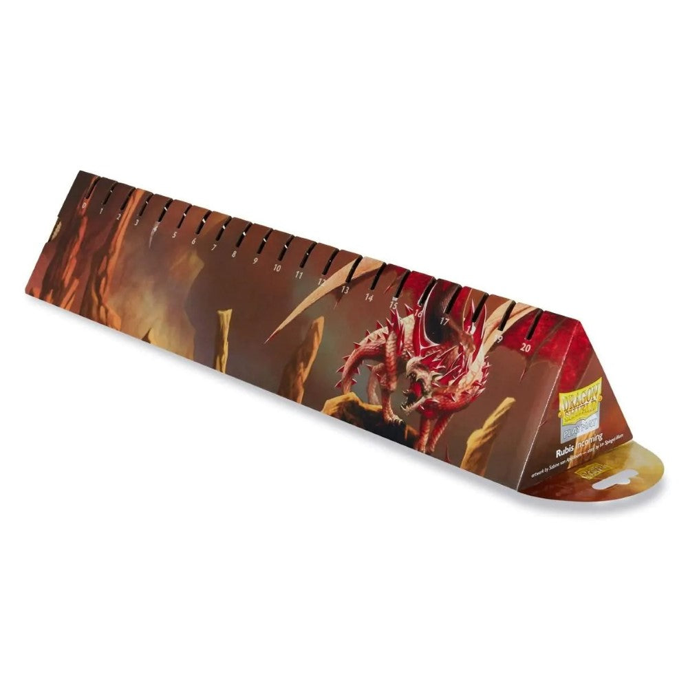 Dragon Shield: Playmat - Case & Coin - Ruby (Rubis, Incoming)