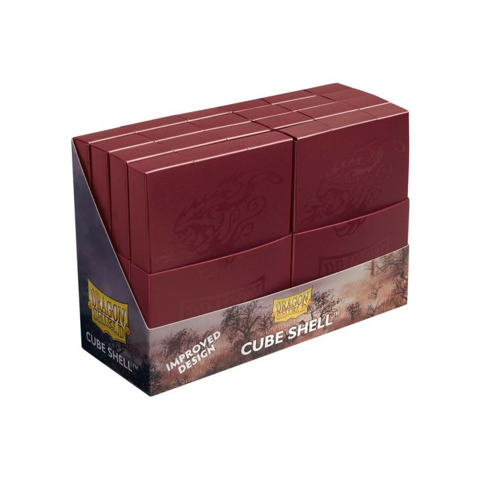 Dragon Shield: Deck Box - Cube Shell - Blood Red