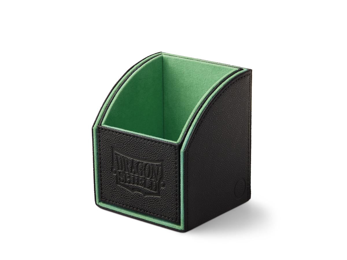 Dragon Shield: Deck Box - Nest - Black/Green - Card Sleeves