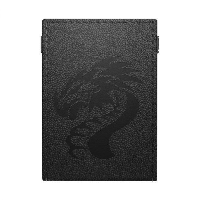 Dragon Shield: Life Ledger - Black/Black - Deck Box