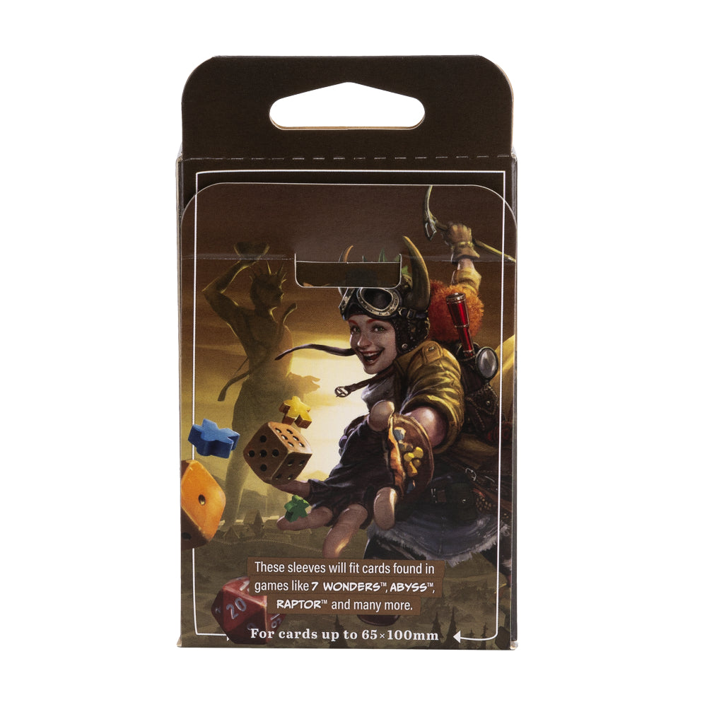 Dragon Shield: Board Game Sleeves - Clear Non-Glare - Extra Large