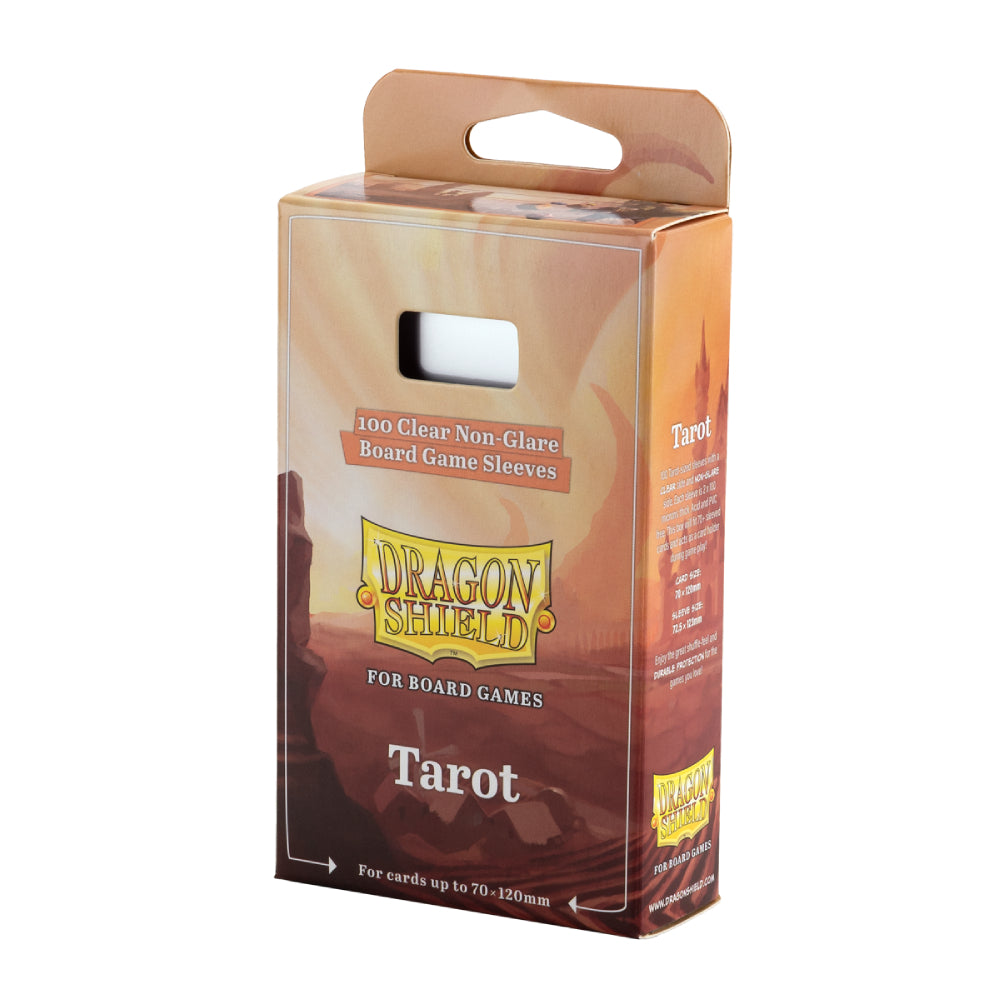 Dragon Shield: Board Game Sleeves - Clear Non-Glare - Tarot