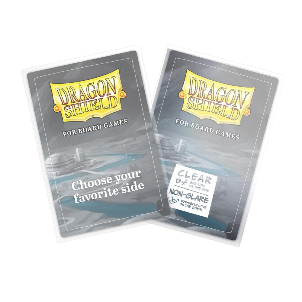 Dragon Shield: Board Game Sleeves - Clear Non-Glare - Oversize