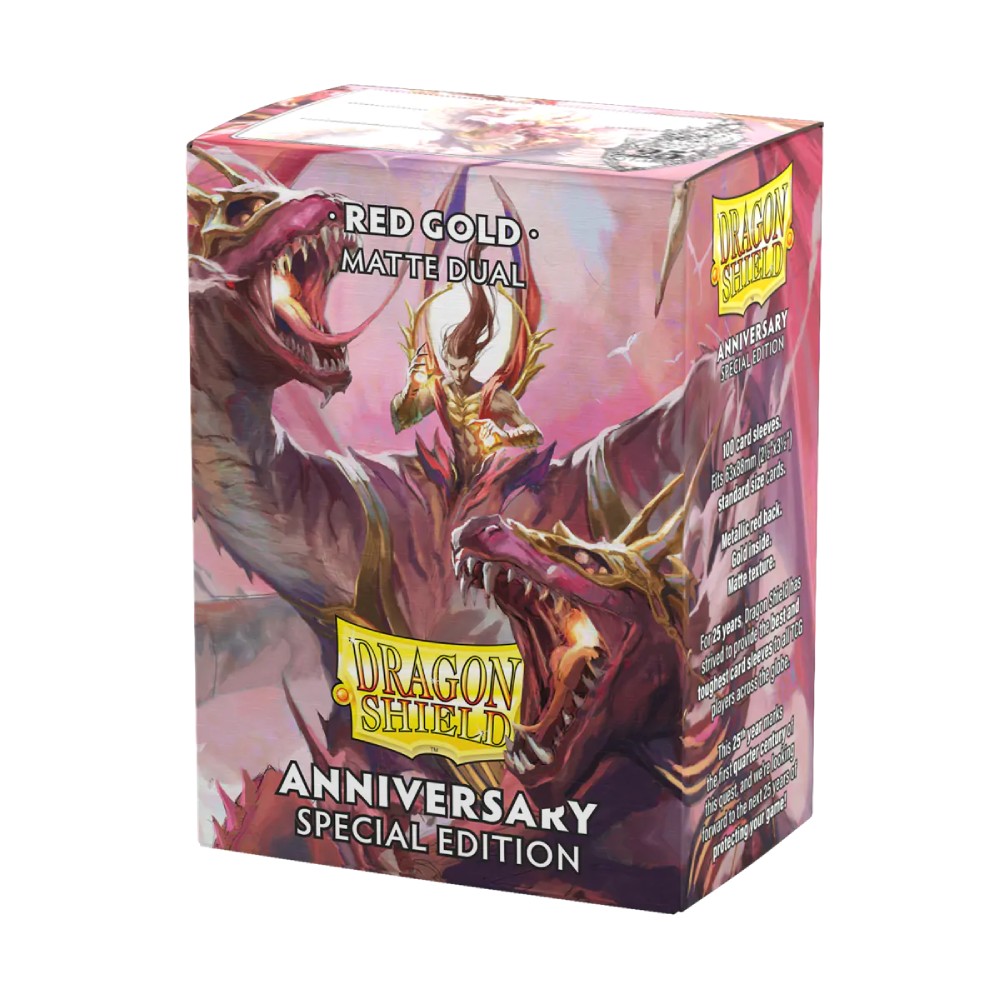 Dragon Shield: Sleeves - Matte Dual - Anniversary Special Edition: Pomegranate