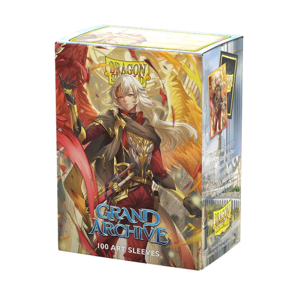 Dragon Shield: Sleeves - Matte Dual Art - Grand Archive: Azrael, Archangel of