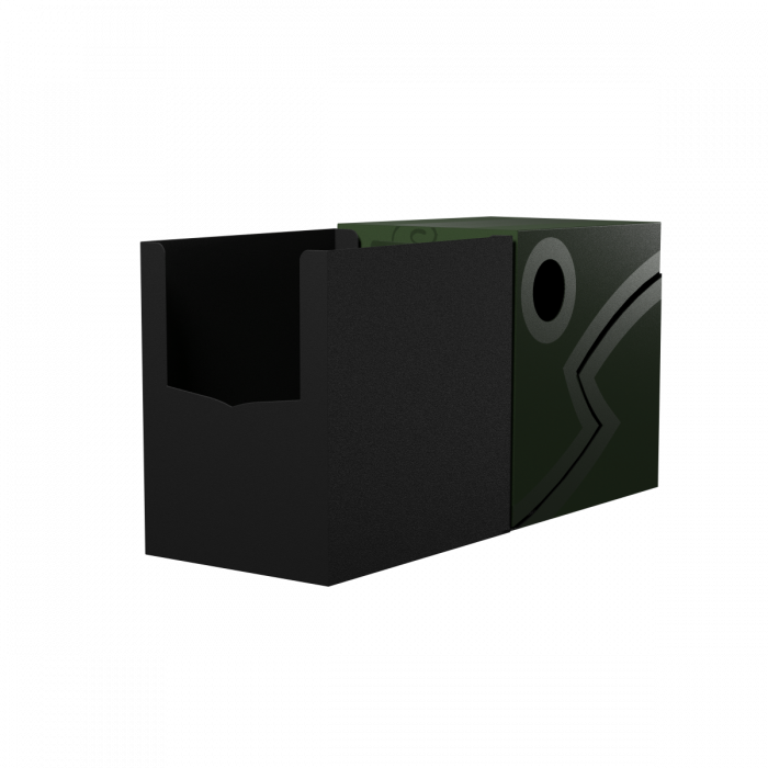 Dragon Shield: Deck Box - Double Shell - Forest Green/Black