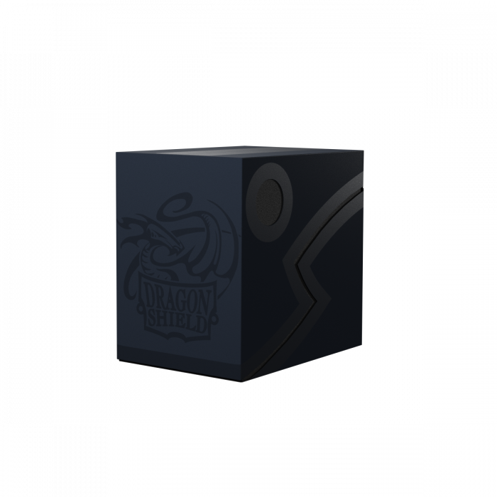 Dragon Shield: Deck Box - Double Shell - Midnight Blue/Black