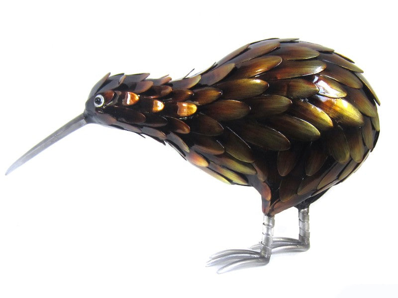 Large Kiwi Feeding - Metal Free Standing