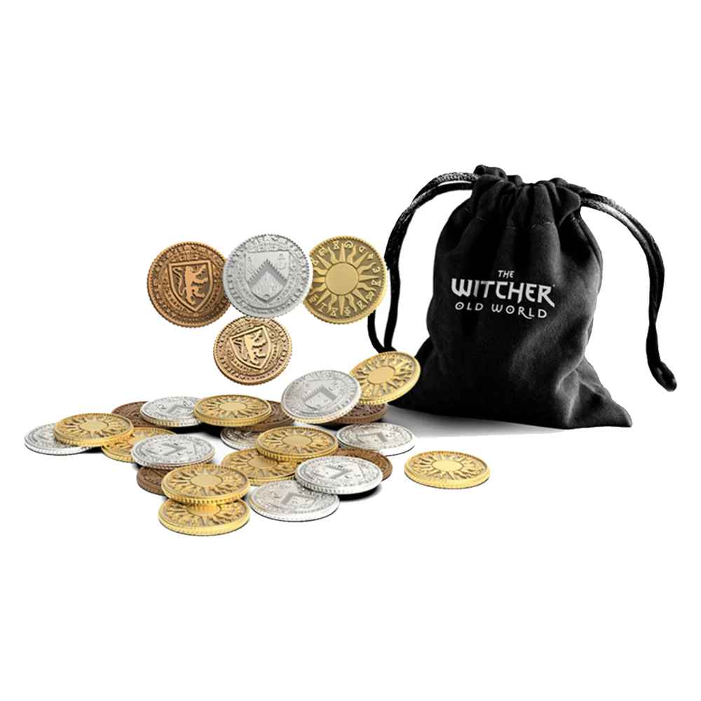The Witcher: Old World Metal Coins Board Game