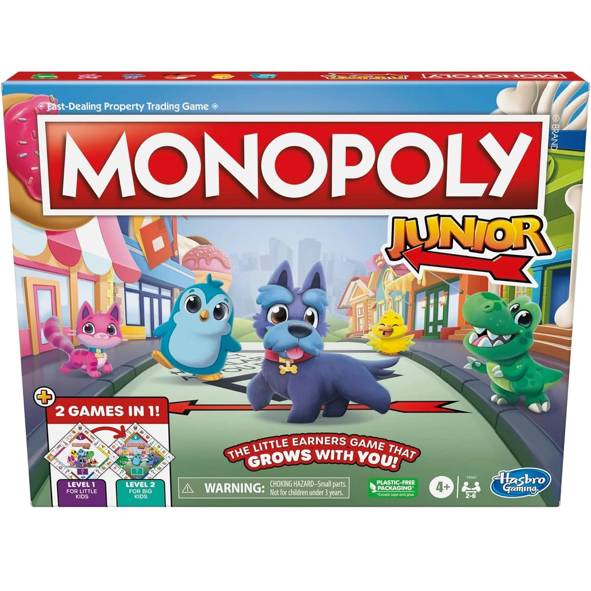 Monopoly - Junior - 2 Games in 1