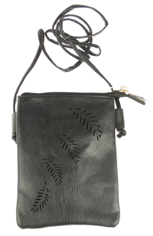 Phone Bag - Fern Cutout (Black)