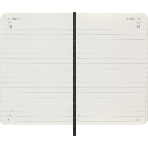 2027 Moleskine Daily Softcover Pocket Black 12-Month Diary