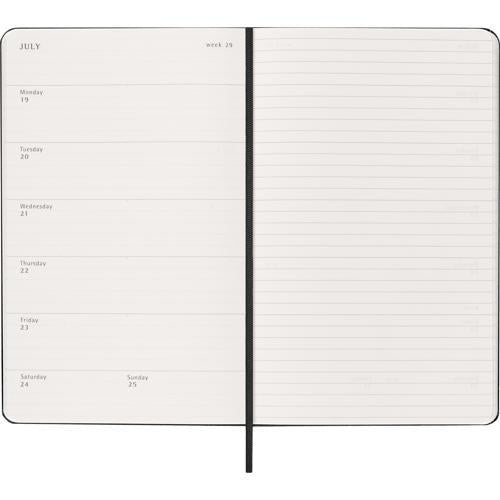 Moleskine Diary 12 Month Weekly + Notes HC Large Black 2027