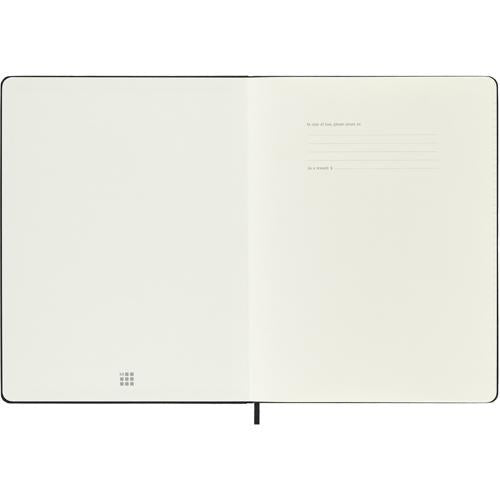 2027 Moleskine Weekly With Notes Hardcover XL Black 12-Month Diary