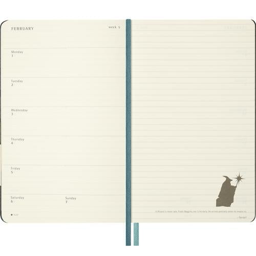 2027 Moleskine LOTR Weekly With Notes Hardcover Large 12-Month Diary