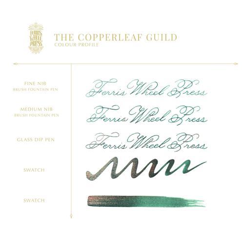 Fountain Pen Ink The Copperleaf Guild 85ml - Ferris Wheel Press FerriTales