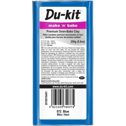 Polymer Modelling Clay Blue 250g - Du-kit