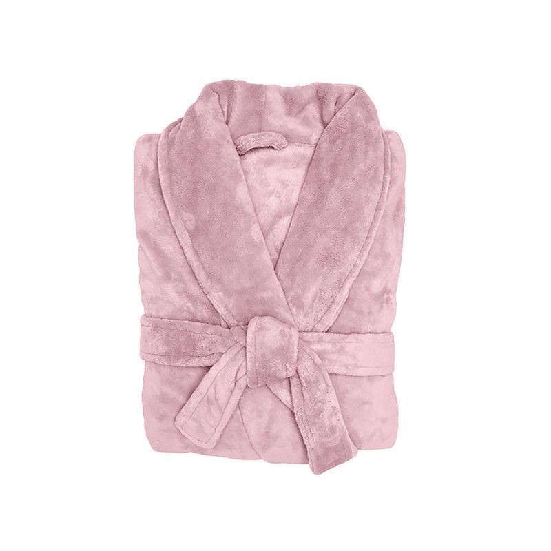 Small / Medium Microplush Robe Blush