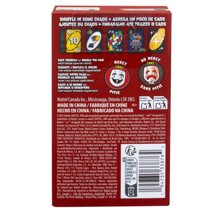 Uno - No Mercy Expansion Pack