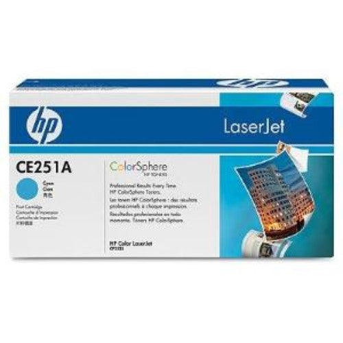 Toner Cartridge - Original 504A Cyan - HP