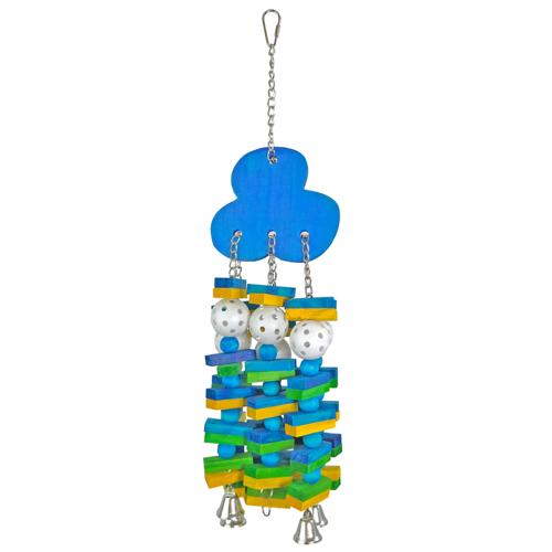 Bird Toy - Windy Chimes Wood Blocks 47cm
